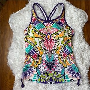 Athleta Tankini Top. Size Small